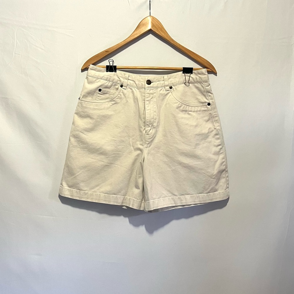 Talbots Khaki (light) High-Waisted Shorts Women Size 10